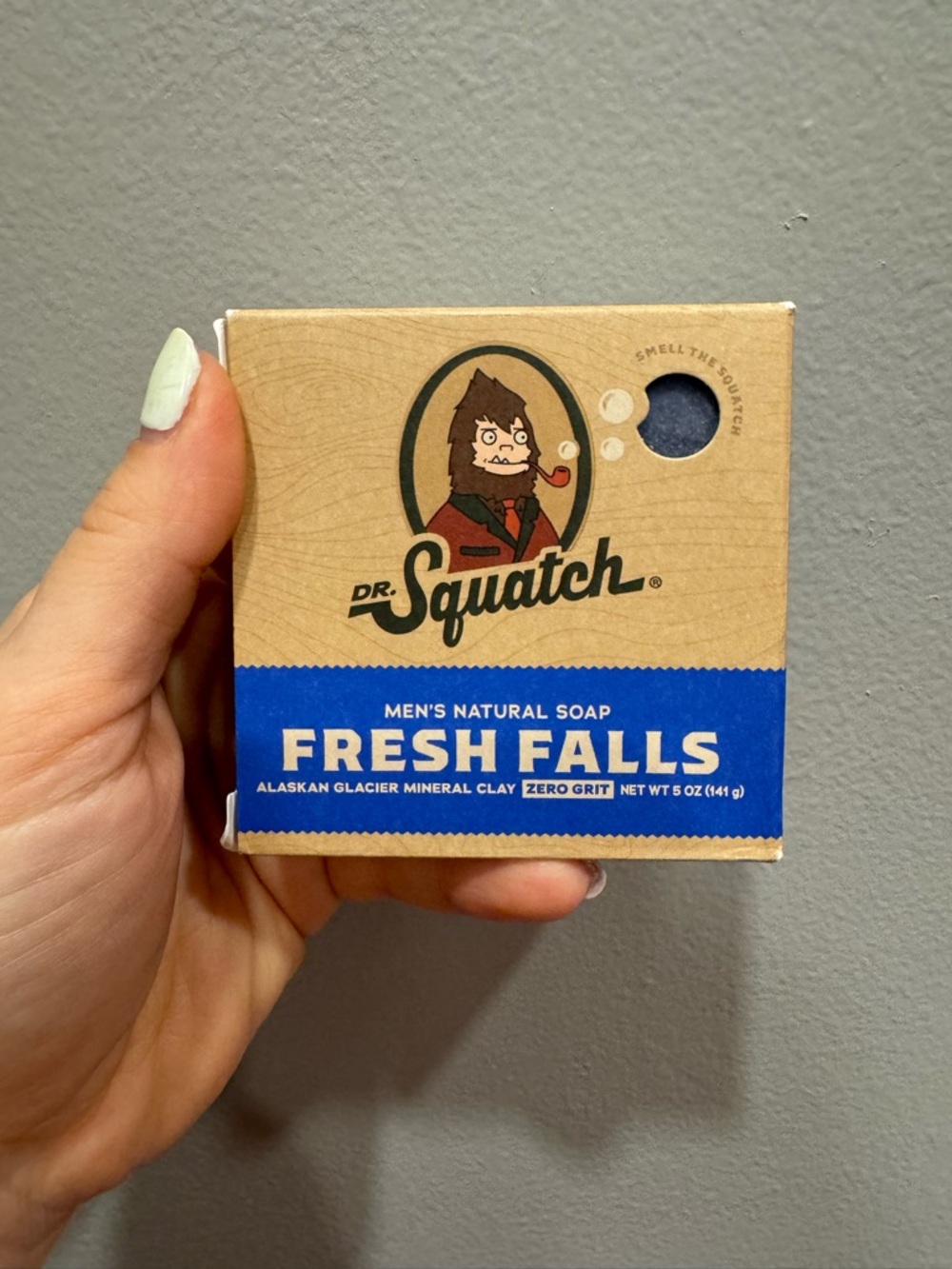 NWT Dr. Squatch Fresh Falls Men’s Natural Soap
